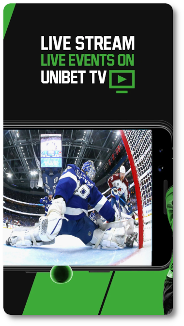 Watch NHL live stream broadcasts on Unibet