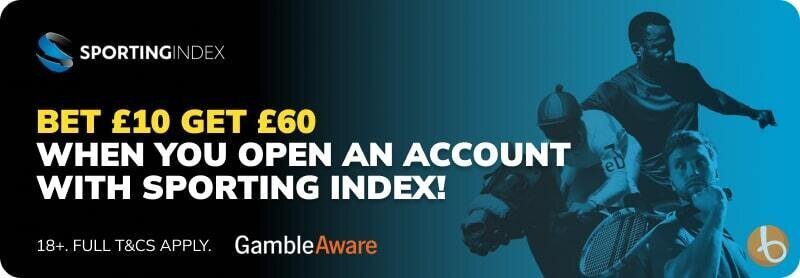 Sporting Index bonus banner