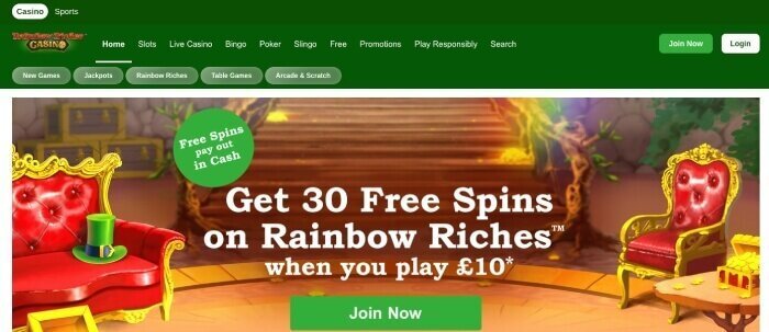 Rainbow Riches in December 2025