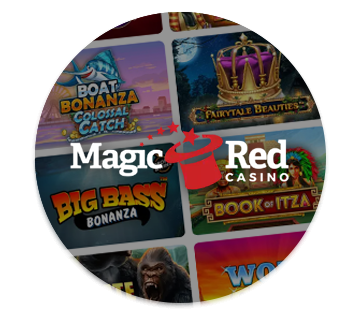 Ball logo for Magic Red Casino