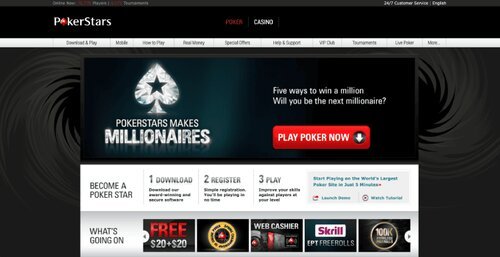 Pokerstars in April 2015