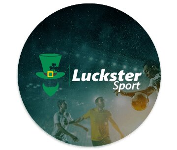 Luckster circle logo