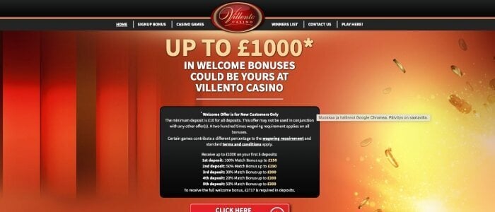 Villento Casion in December 2025