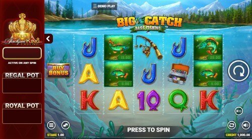 Blueprint Gaming slot Big Catch Bass Fishing