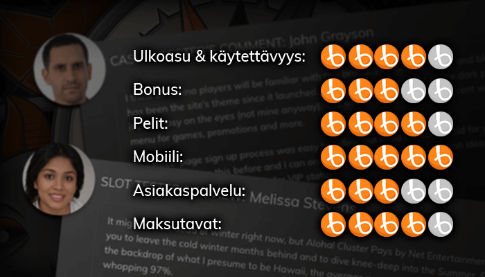Lue muiden kokemuksia Megaways-kasinoista.