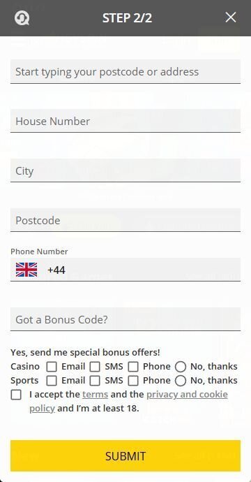 Enter HeySpin promo code here