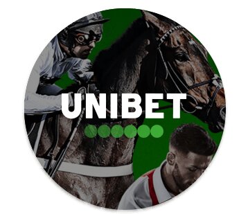 A circle logo of Unibet