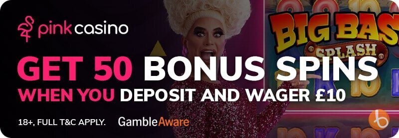 Pink Casino new player bonus
