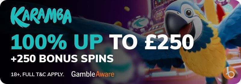 Karamba Casino exclusive welcome bonus