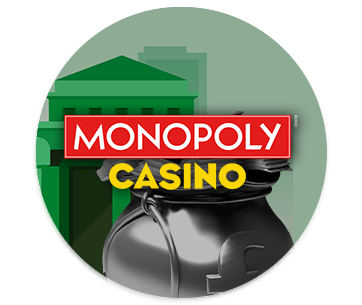 Ball logo for Monopoly Casino