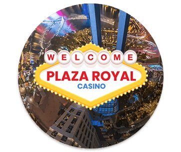 Plaza Royal casino logo rounded