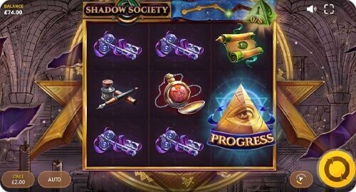 Shadow Society slot screenshot