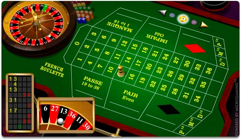 French roulette by Microgaming, 2004