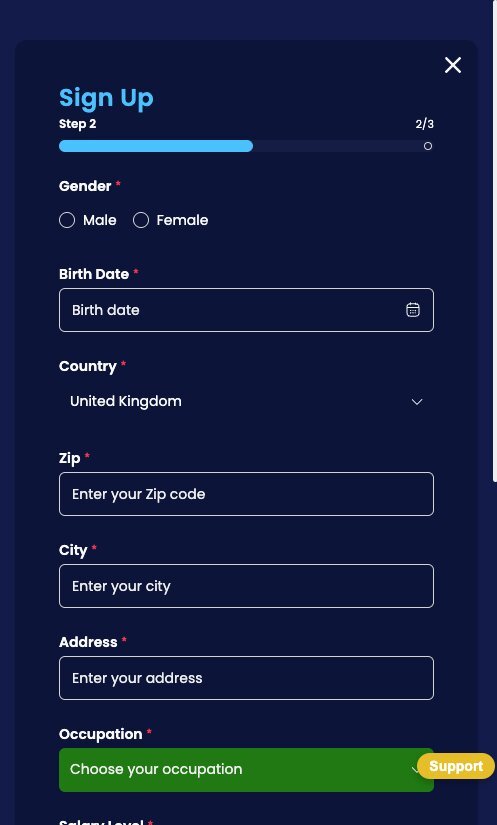 Enter your personal details