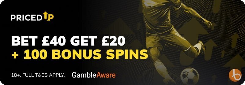 Priced up welcome offer banner