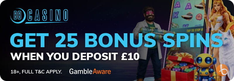 BBCasino welcome bonus
