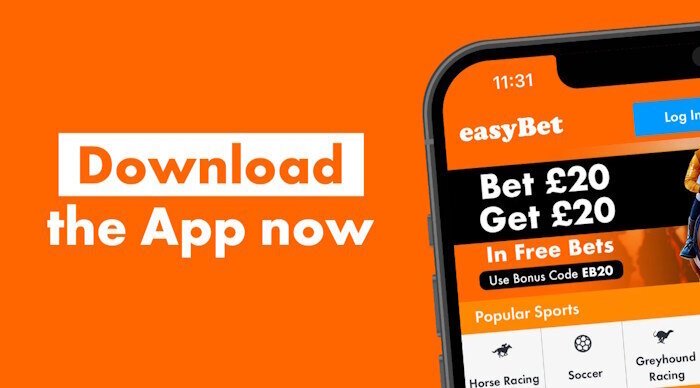 Download the Easybet app now