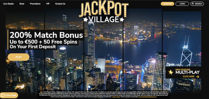 Jackpot Village Casino in July 2021