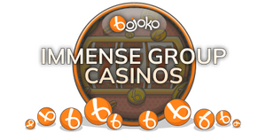 Bojoko branded Immense Group Casinos text