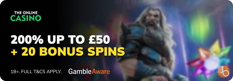 The Online Casino welcome offer