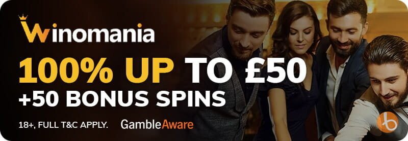 Winomania welcome bonus