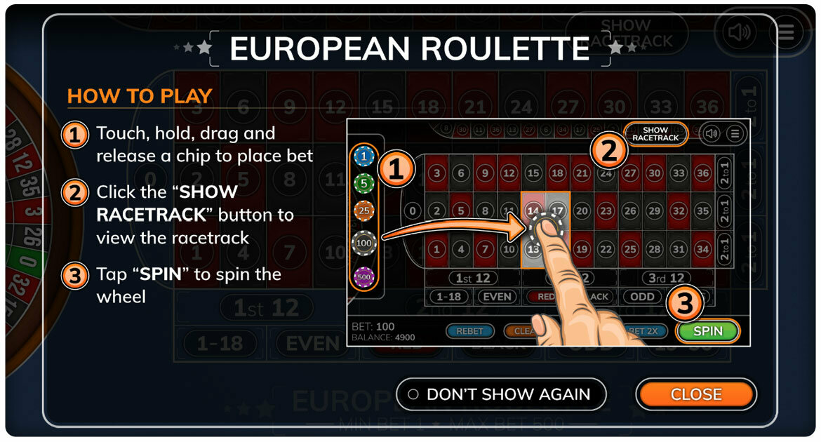 Roulette trainer app how to play