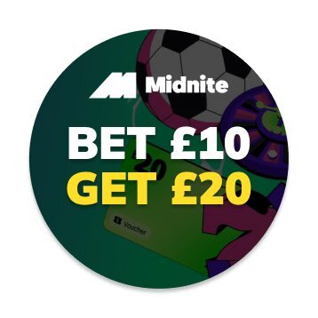 Midnite bet 10 get 20