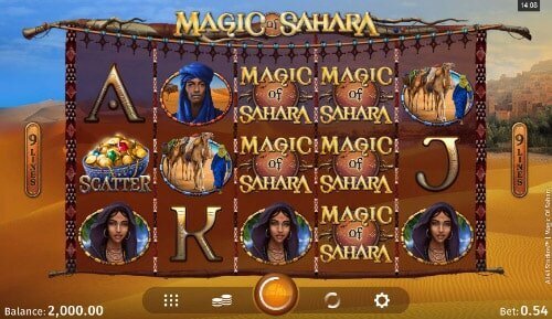 Magic of Sahara slot game