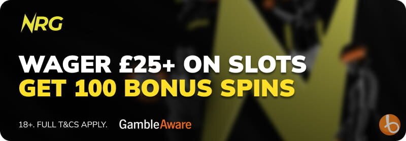 NRG bingo bonus banner