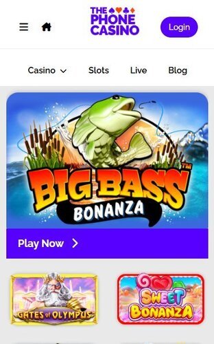 The Phone Casino on mobile