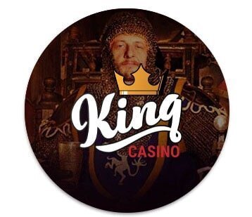 King Casino logo rounded