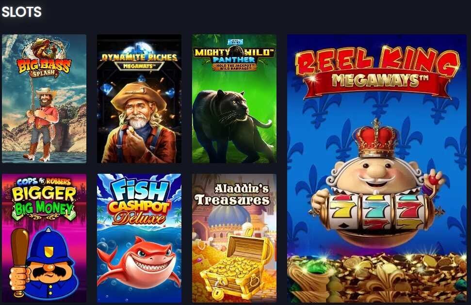 Jeffbet casino slots lobby