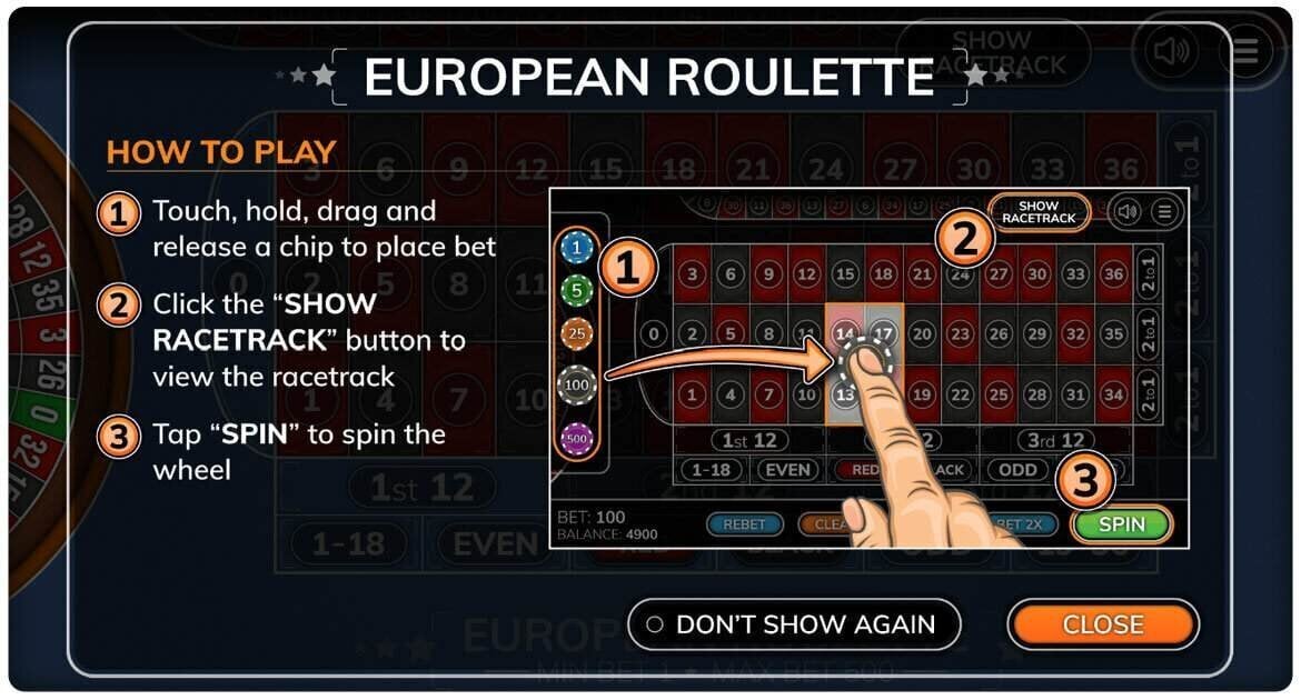 Roulette trainer app how to play