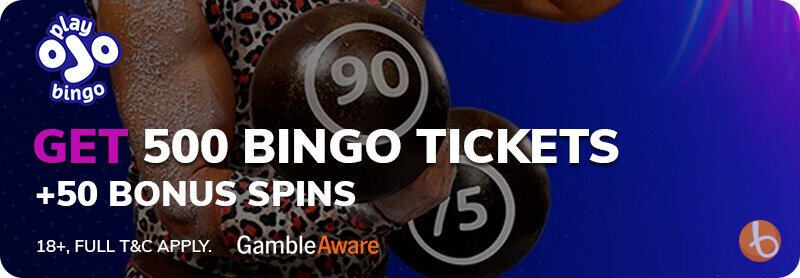 PlayOJO Bingo welcome bonus promotion