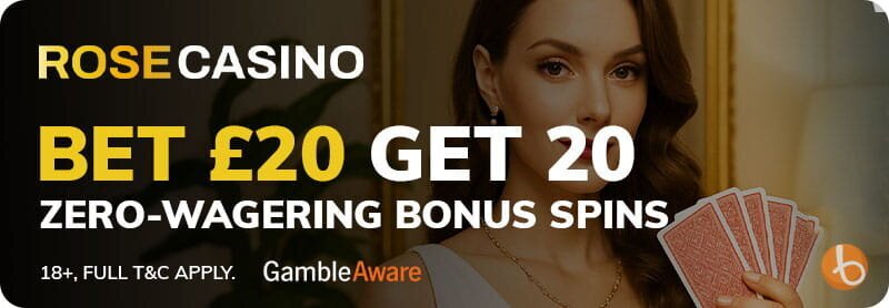 Rose Casino welcome offer