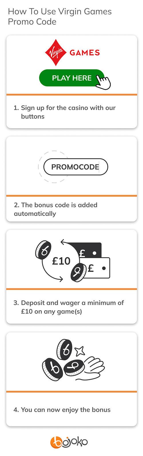 How To Use Virgin Games Promo Code
