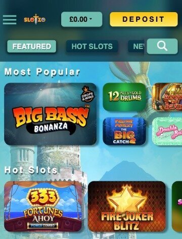 Slotzo games library