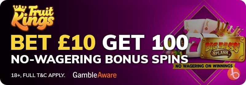 FruitKings bonus spin offer