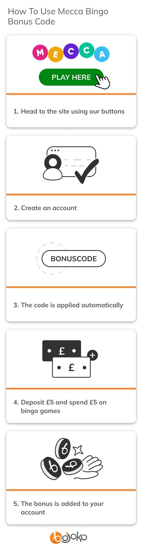 How To Use Mecca Bingo Bonus Code