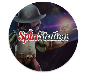 Spin Station logo illustration