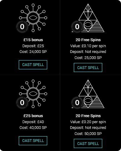 VoodooDreams bonus program