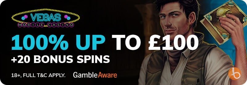 Vegas Mobile Casino welcome bonus