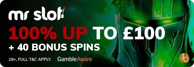 Mr Slot welcome bonus
