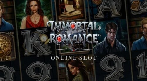 Immortal Romance screenshot with logo