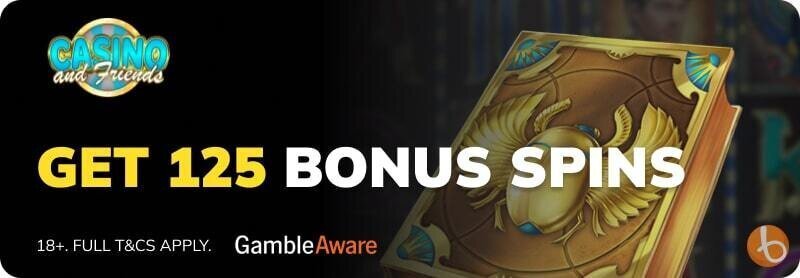 Casino and Friends bonus banner