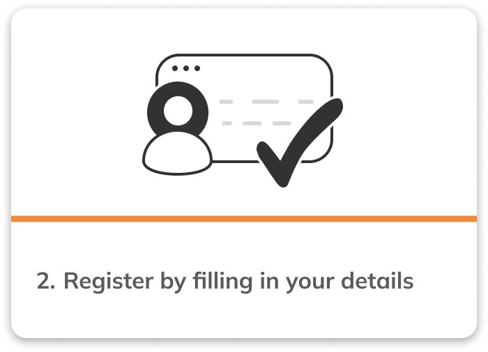 Register an account