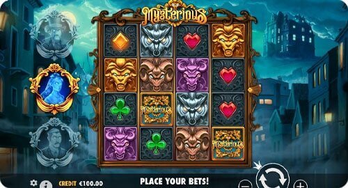 Screenshot of Mysterious online slot