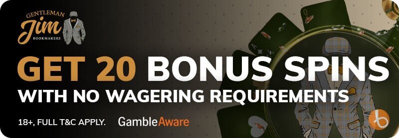 Gentleman Jim casino welcome bonus