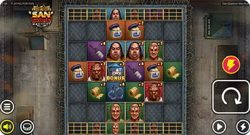 San Quentin Manhunt slot machine