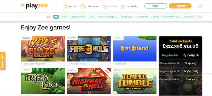 Playzee Casino in December 2025